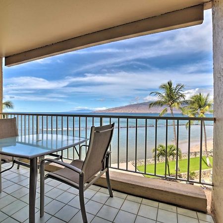Beachfront Kihei Sanctuary With Lanai And Ocean Views! Extérieur photo