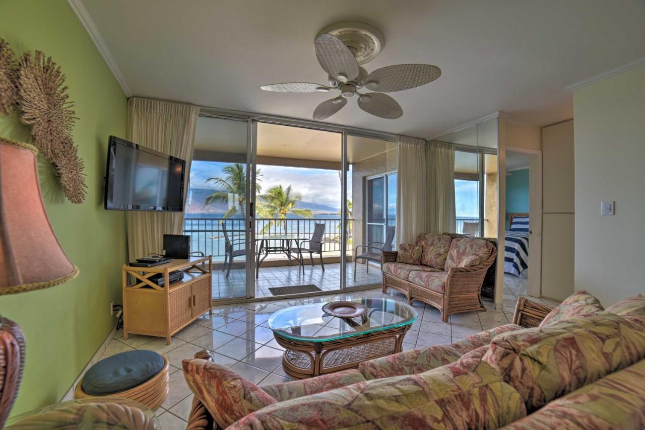 Beachfront Kihei Sanctuary With Lanai And Ocean Views! Extérieur photo